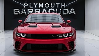 First Look at the 2025 Plymouth Barracuda A Game Changer [upl. by Pomona]