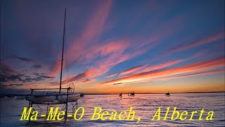 Camping MaMeO Beach Pigeon Lake Alberta [upl. by Mcgrody830]