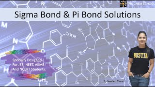 Sigma Bond amp Pi Bond Solutions  Class XI NCERT JEE NEET CET State board  CNT Maam [upl. by Willumsen]