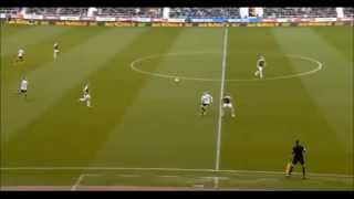 22032014 Wayne Rooney Amazing Volley Goal 58 Yard vs West Ham [upl. by Sharron]