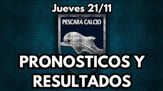 Dia 23 RESULTADOS Y PRONOSTICOS pescaracalcio seriea [upl. by Aitnohs]