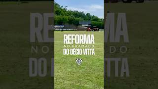 REFORMA NO GRAMADO DO DV ⚽🏟️ [upl. by Elmira]