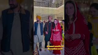 Himmat sandhu Reception party ￼after marriage himmatsandhu wife party house enjoy newlifewmk [upl. by Alfreda]