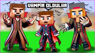 FAKİR VE AİLESİ VAMPİR OLDU 😱  Minecraft [upl. by Pardner202]