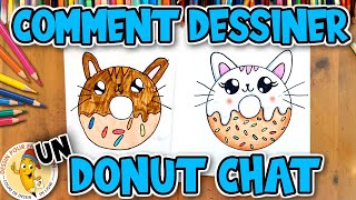 Comment dessiner un donut étape par étape [upl. by Latreshia]