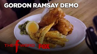 Gordon Ramsay Demonstrates How To Make Fish amp Chips Extended Version  Season 1 Ep 6  THE F WORD [upl. by Laenaj]