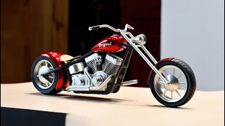 How to Make an Awesome Motorcycle from a Soda Can and a DC Motor  Diy amp Inventus [upl. by Grayce]