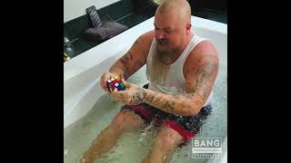 SOLVING RUBIKS CUBE IN ICE BATH  FUNNY COMEDY [upl. by Enilec207]