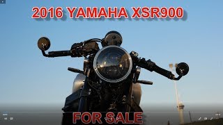 2016 YAMAHA XSR900 FOR SALE  LAS VEGAS [upl. by Sholes]