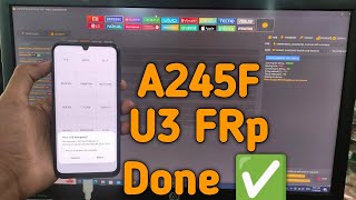 Samsung A24 FRP Unlocktool  Samsung A245F Frp Unlocktool [upl. by Mecke934]