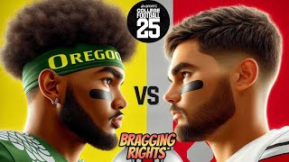 College Football 25  10 Oregon vs 2 Ohio State  Bragging Rights Series Week 7 Matchup [upl. by Ramonda]