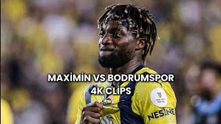 Maximin Vs Bodrumspor 4K Clips [upl. by Nimzaj]