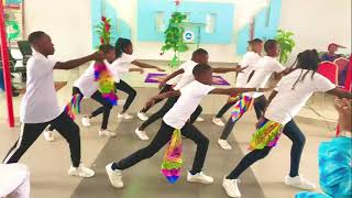 victory chant dance choreography RCCG HOPE ASSEMBLY [upl. by Aranaj969]