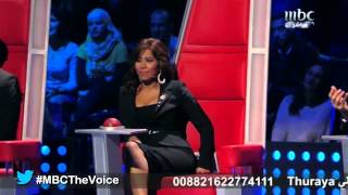 MBCTheVoice  quotالموسم الأول  سامر أبو طالب quotغريبة الناس [upl. by Odlaner]