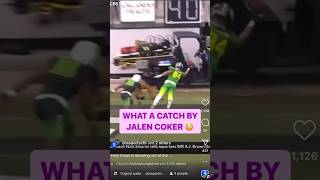 Jalen Coker makes INSANE 1 handed touchdown catch in the Hula Bowl nfl holycross [upl. by Elisa]