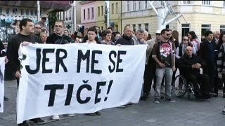 Bosnia a march of unity to remember Prijedors past [upl. by Amla]