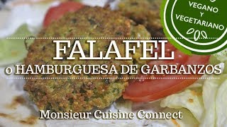 VEGANO  FALAFELS en Monsieur Cuisine  Ingredientes entre dientes [upl. by Bowie722]