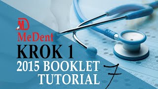 Krok 1 2015  Booklet  Medicine  Tutorial 7 [upl. by Shreeves]