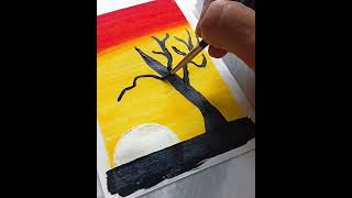 Doms brush pen painting 🤔😱satisfying art painting viralvideo viralshorts [upl. by Cave]