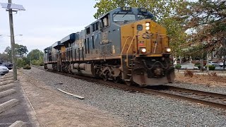 CSAO WPCA36 Southbound Through CP Woodbury Lite Power With CSX 957728 [upl. by Alhsa521]