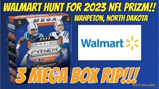 2023 PANINI PRIZM WALMART MEGA BOX REVIEW WE FOUND A CASE GREAT RIP [upl. by Airehtfele]