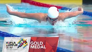 Swimming Finals Womens 400m individual medley  29th SEA Games 2017 [upl. by Aramot674]