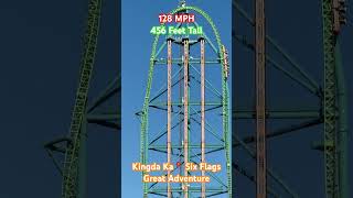 Kingda Ka Launching For One Of The Last Times Six Flags Great Adventure kingdaka [upl. by Yeclehc]