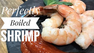 How to Boil Perfect Shrimp [upl. by Ataeb24]