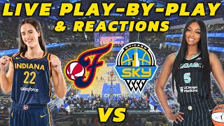 Indiana Fever vs Chicago Sky  Live PlayByPlay amp Reactions [upl. by Nitsraek323]