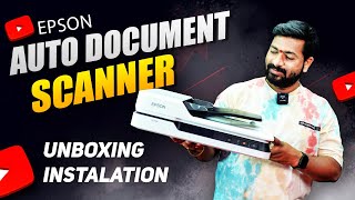 Epson DS1630 Document Scanner II Unboxing amp Installation II How To Double Side Scanning II [upl. by Anor]