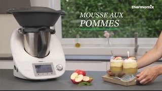 La mousse aux pommes au Thermomix® TM5 recette issue des cours de cuisine [upl. by Clover]