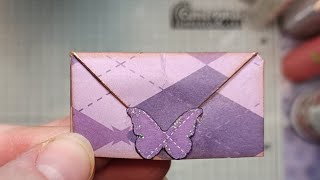 Fun Faux Envelope With Hidden Writing Spot [upl. by Amo126]