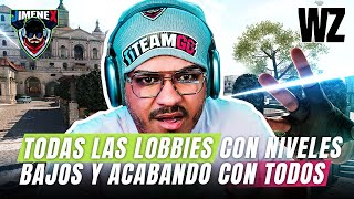 🔴 LIVE  LAS LOBBIES LLENAS DE NIVELES BAJOS Y ACABANDO CON TODOS  WARZONE [upl. by Cower]