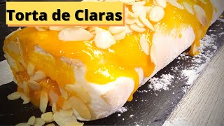 Torta de Claras  Receita Portuguesa [upl. by Itnaihc]