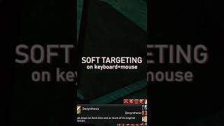 FFXIV Soft Targeting on KeyboardMouse shorts [upl. by Aramal]