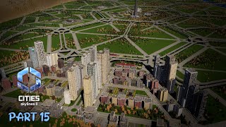 CONSTRUCT BUILDINGS IN THE NEW CITY  HEXAGONAL PATTERN CITY  CITIES SKYLINES 2 HINDI [upl. by Atiuqram]