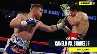 FULL FIGHT  Canelo vs Julio Cesar Chavez Jr DAZN REWIND [upl. by Nylavad]