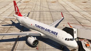 MSFS IstanbulAntalyaSochi FBW Airbus A320 Neo Copilot flight Turkish Airlines [upl. by Areikahs]