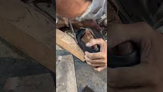 Making penny loafers with high arch custommade bespoke handmade leathercraft diy shorts usa [upl. by Fusuy]