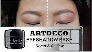 Artdeco Eyeshadow Base Primer Review ft Catrice Cosmetics Eyeshadow Palette [upl. by Aylmer]