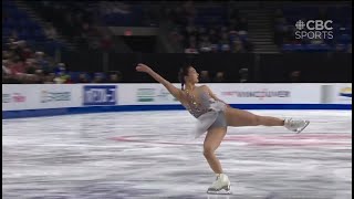 Kaori Sakamoto 坂本花織  2023 Skate Canada SP CBC [upl. by Aleron485]