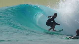 Wavegarden´s Barrel Waves at Wave Park South Korea [upl. by Aprile]