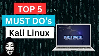 TOP 5 MUSTDOs after Installing Kali Linux Dont make mistake 5 [upl. by Petronilla]