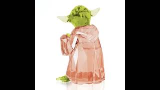 Swarovski Disney Star Wars Master Yoda Sculpture [upl. by Hirai73]