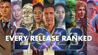 Ranking Every Doctor Who Release from Big Finish in 2023 [upl. by Elok]