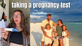 Finding out I’M PREGNANT w baby 5  live pregnancy test [upl. by Merle359]