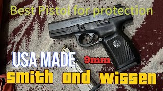 Cleaning smith and wesson 9mm pistol💥🔫🔥 cleaning video share [upl. by Wenda882]