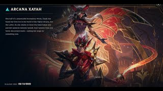 ARCANA XAYAH SKIN SPOTLIGHT09062024 [upl. by Endres563]