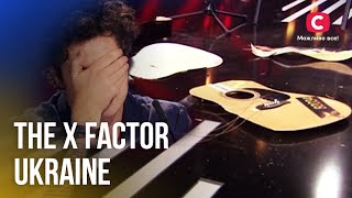 VIRAL Guitar Smash🎸 JUDGE BROKE GUITAR of the Contestant on Stage  Angry Auditions  X Factor 2022 [upl. by Hutt822]