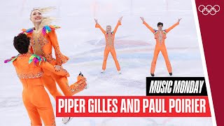 🪄Piper Gilles and Paul Poirier´s SENSATIONAL ORANGE 🍊 skate at Beijing 2022 [upl. by Ker]